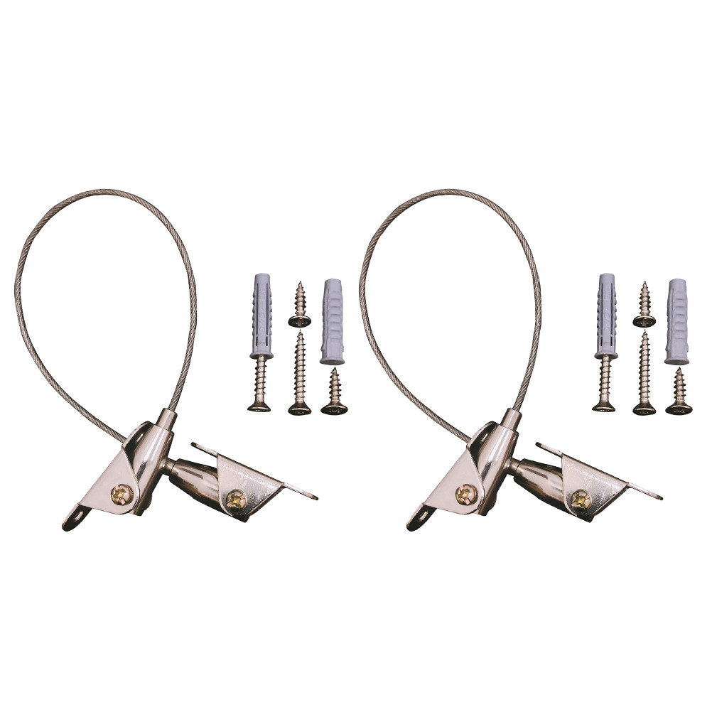 Earthquake Anchor Strap - مجموعة مثبتات وأشرطة تثبيت الأثاث شديدة