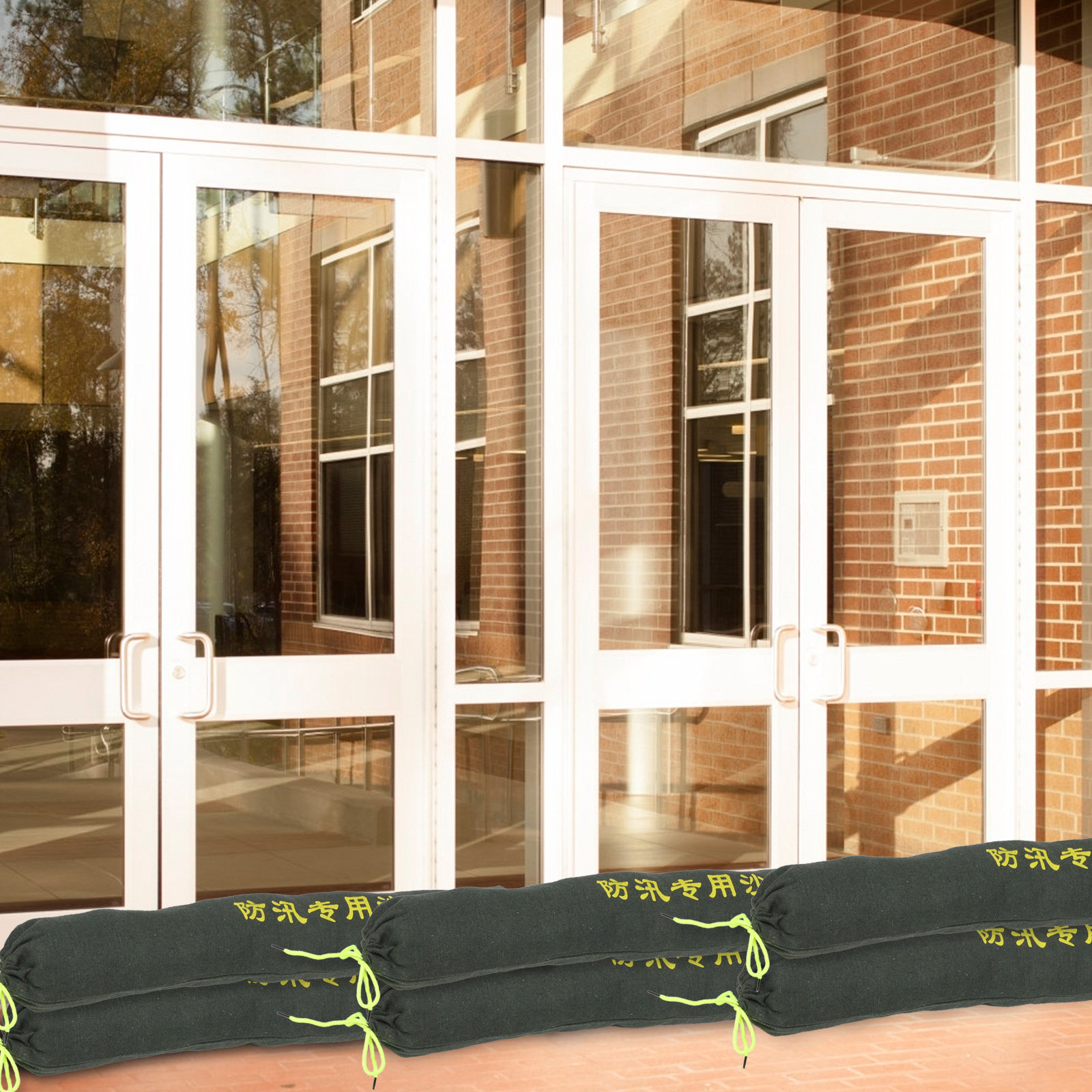 قطعتان من أكياس الرمل خفيفة ال - مراجعة Flood Barrier Bag وسعره