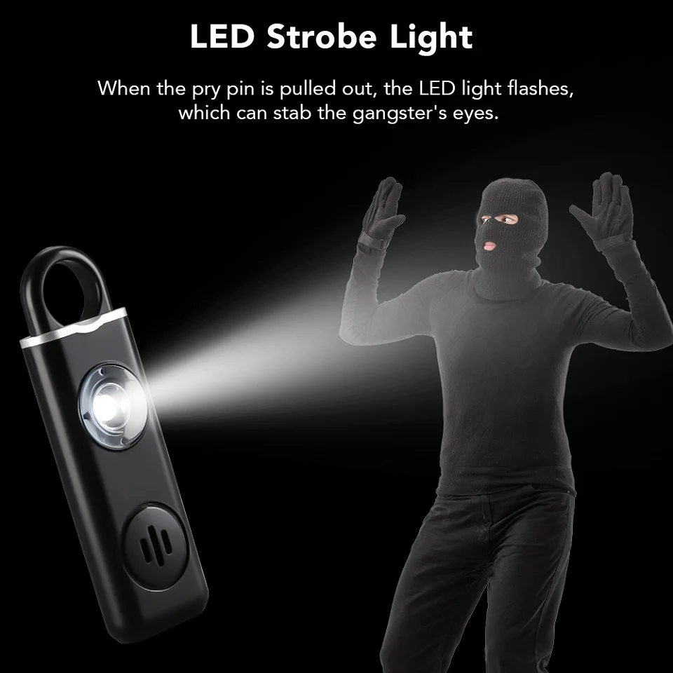 مصباح إنذار للدفاع عن النفس لل - مراجعة Personal Alarm Keychain وسعره