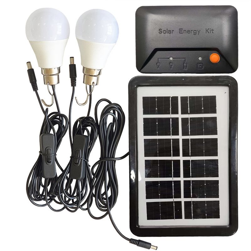 مجموعة إضاءة بالطاقة الشمسية ا - مراجعة Power Outage Light وسعره