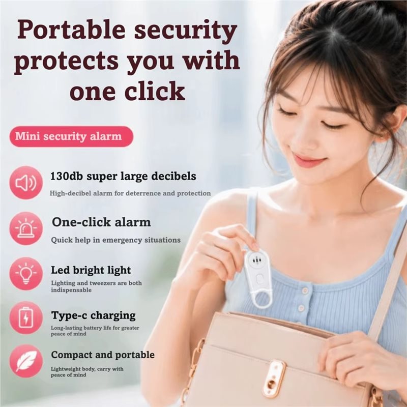 جهاز إنذار شخصي محمول يمكن تعل - مراجعة Personal Alarm Keychain وسعره